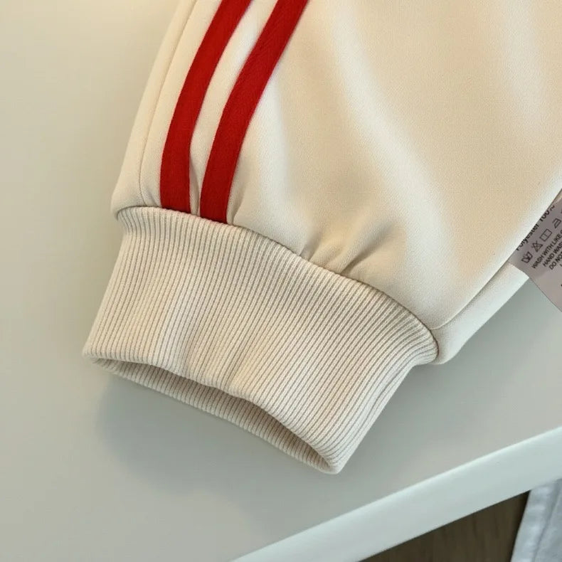 Cotton Sweatshirt and Pants Set