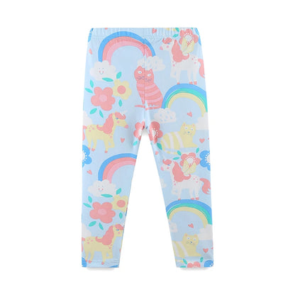 Soft Cotton With Playful Design Leggings
