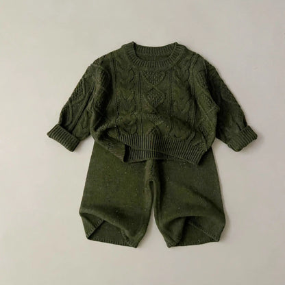 Cozy Two-Piece Outfit Set – Soft Top & Matching Bottoms