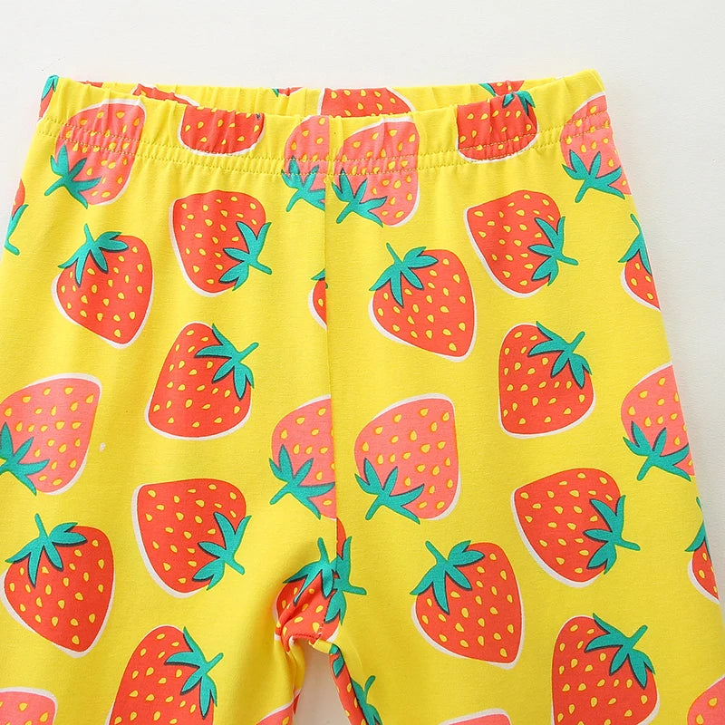 Soft Cotton With Playful Design Leggings