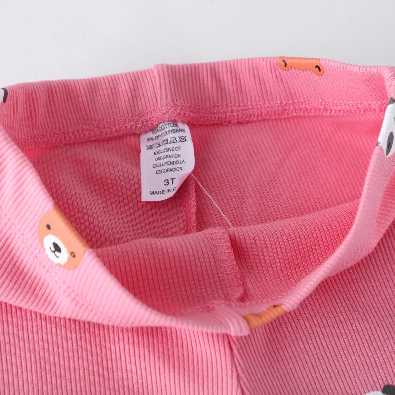 Soft Cotton With Playful Design Leggings