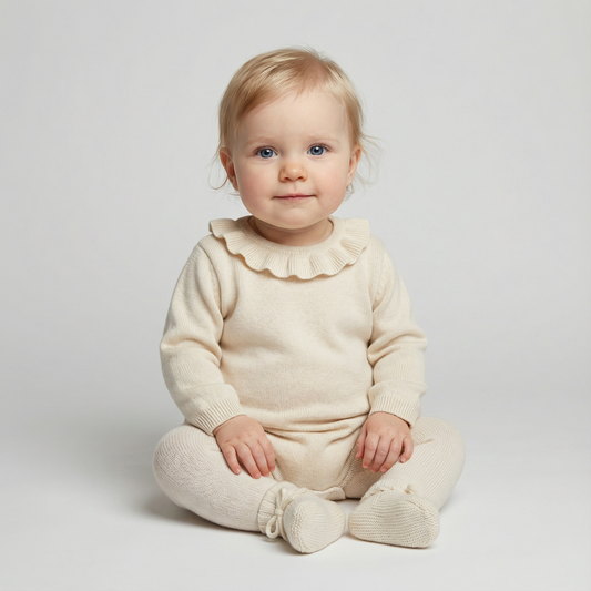 Cozy Knitted Overalls