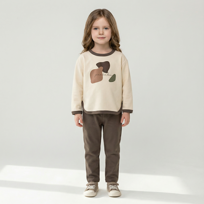 Cozy Two-Piece Outfit Set – Soft Top & Matching Bottoms