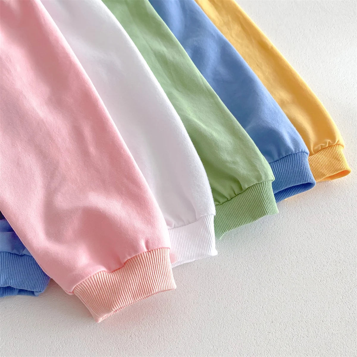 Cotton Sweatshirt and Pants Set