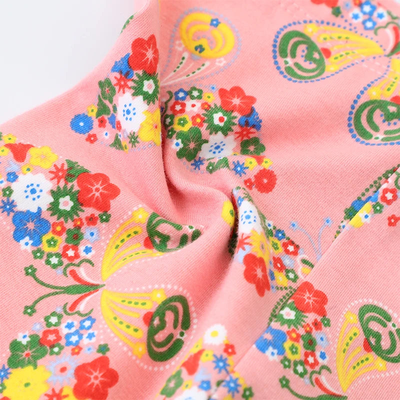 Soft Cotton With Playful Design Leggings