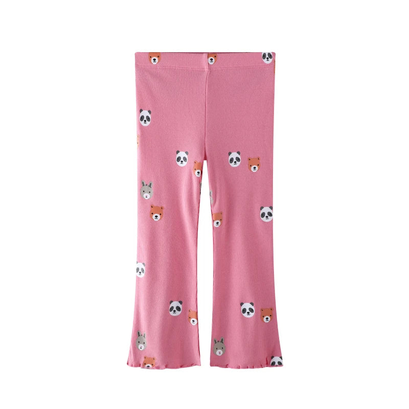 Soft Cotton With Playful Design Leggings