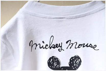 Mickey Mouse T-shirt & Jeans Shorts Set