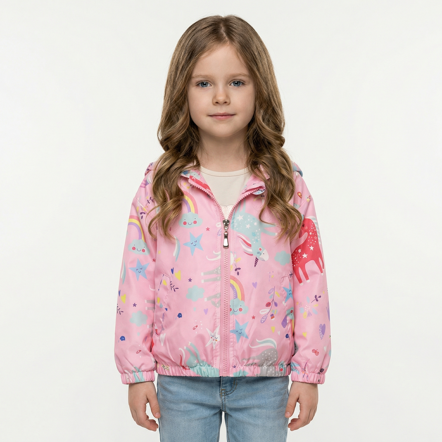Lovely Cartoons Girls Jacket