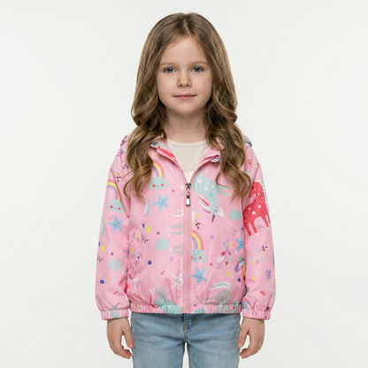 Lovely Cartoons Girls Jacket