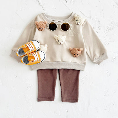 Cozy Two-Piece Outfit Set – Soft Top & Matching Bottoms