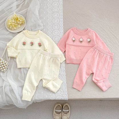 Cozy Two-Piece Outfit Set – Soft Top & Matching Bottoms