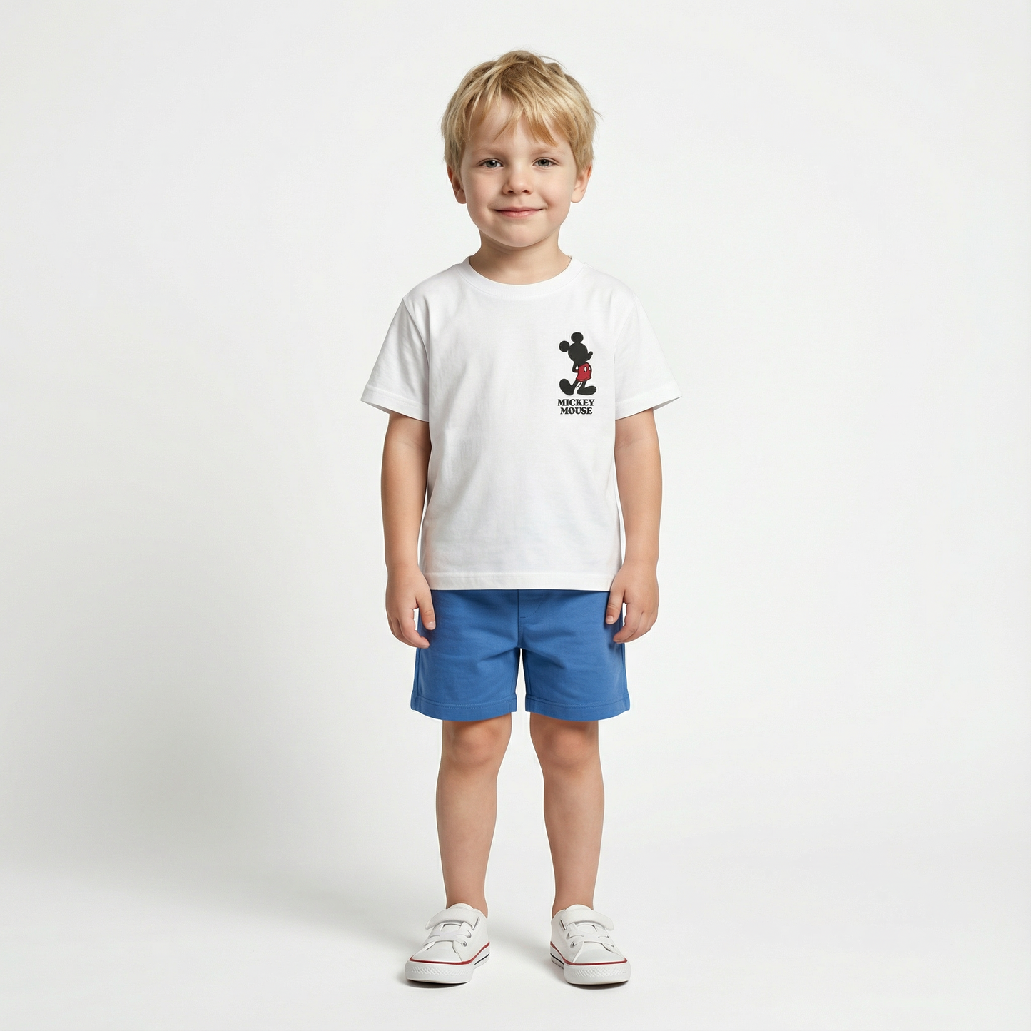 Cartoon T-Shirt and Shorts Set