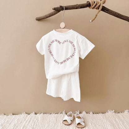 Children’s Casual T-Shirt & Shorts Set