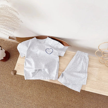 Children’s Casual T-Shirt & Shorts Set