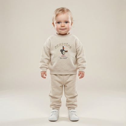 Cozy Two-Piece Outfit Set – Soft Top & Matching Bottoms