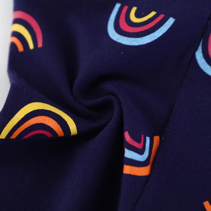 Soft Cotton With Playful Design Leggings