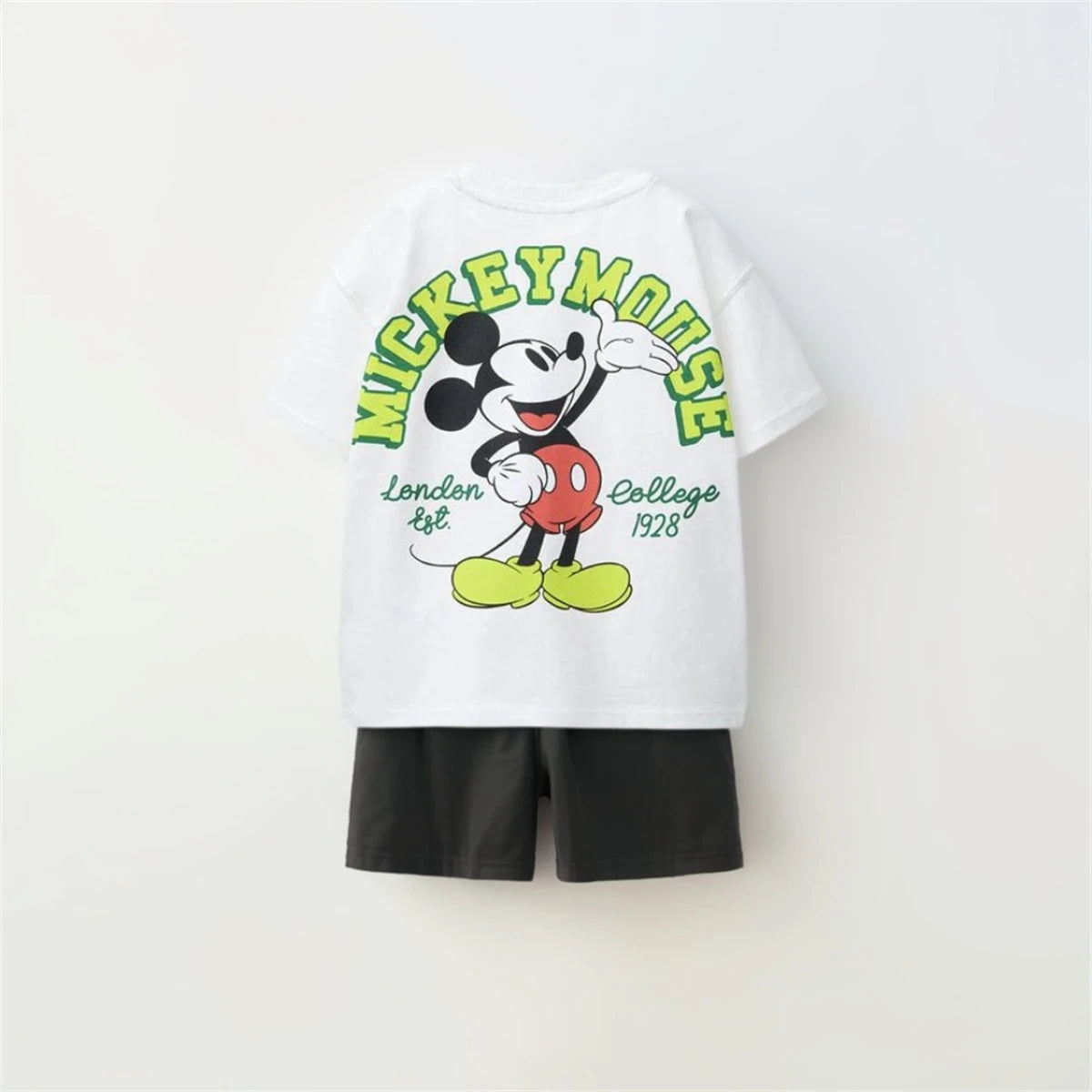 Cartoon T-Shirt and Shorts Set