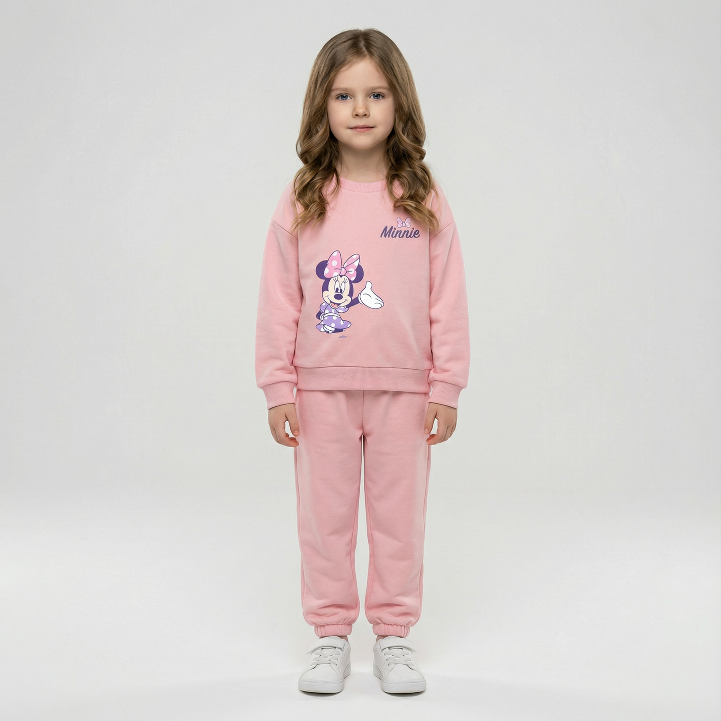 Cotton Sweatshirt and Pants Set