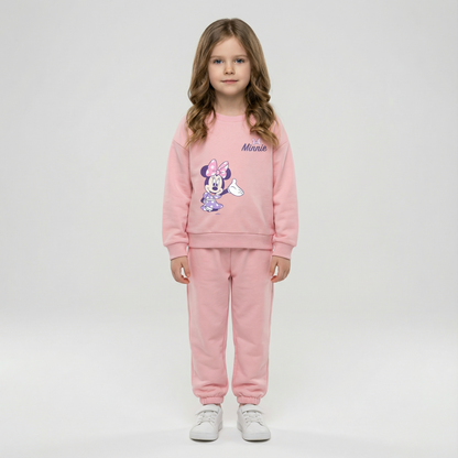 Cotton Sweatshirt and Pants Set