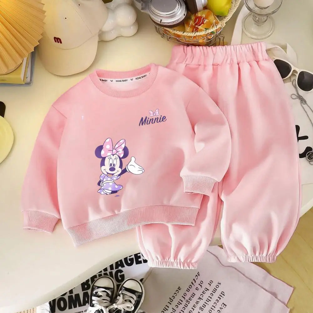 Cotton Sweatshirt and Pants Set