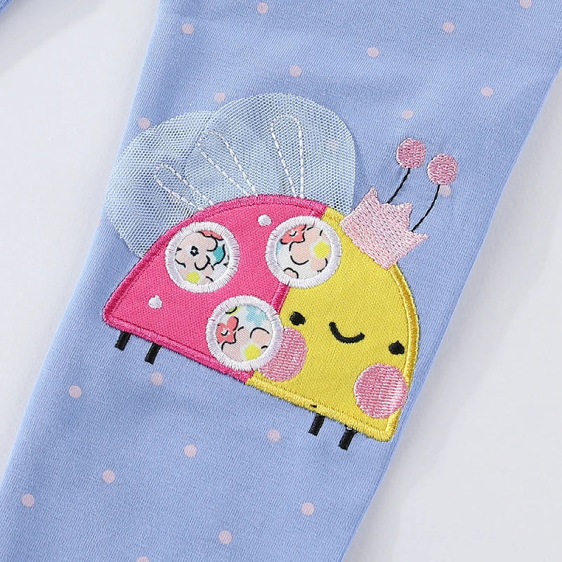 Soft Cotton With Playful Design Leggings