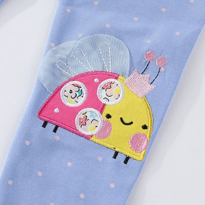 Soft Cotton With Playful Design Leggings