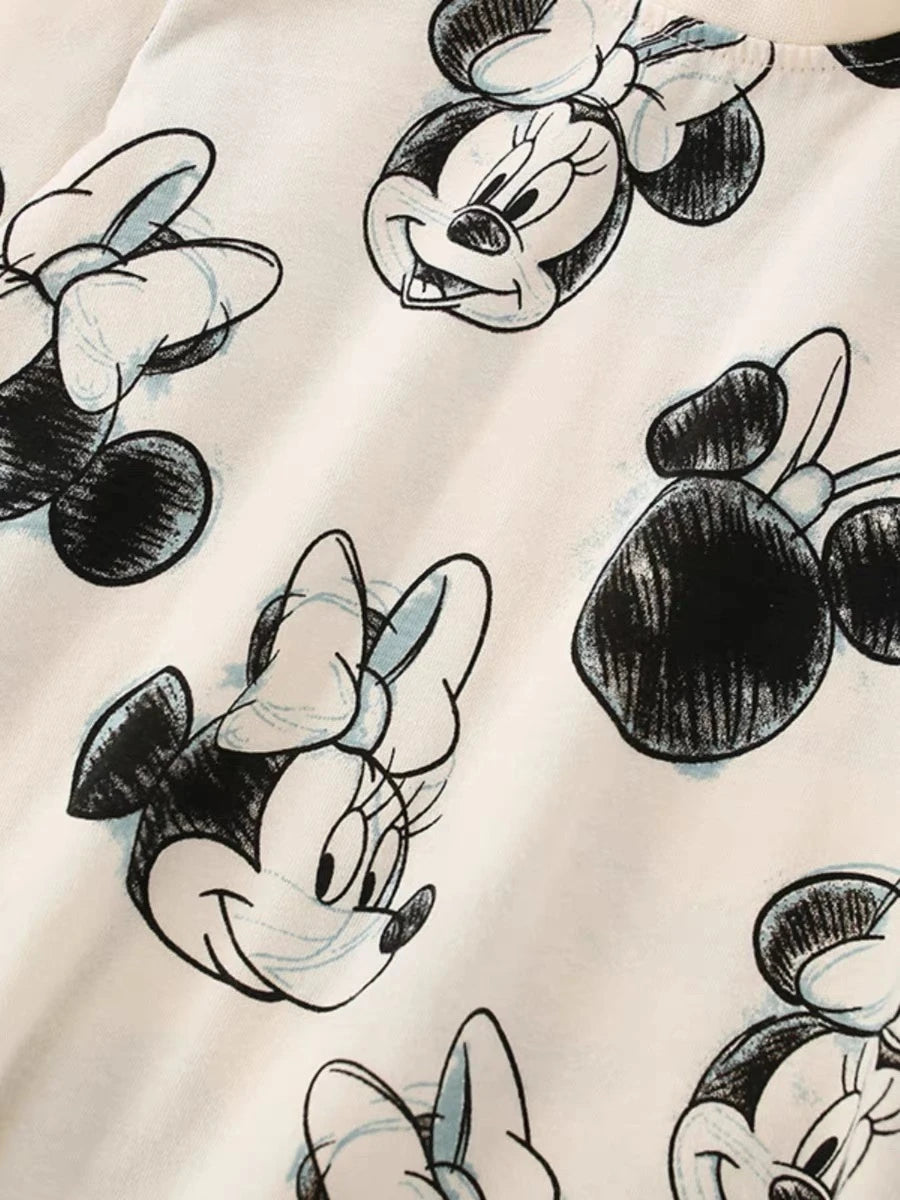 Cotton Sweatshirt and Pants Set