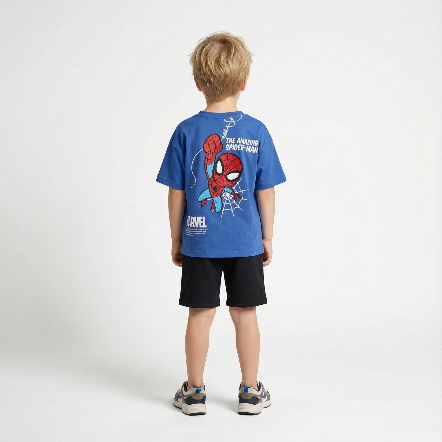 Cartoon T-Shirt and Shorts Set