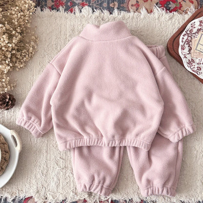 Cozy Two-Piece Outfit Set – Soft Top & Matching Bottoms