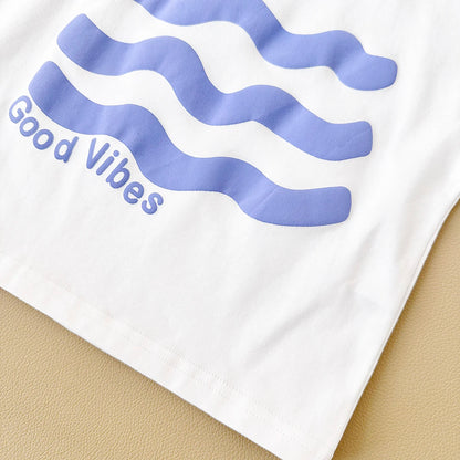 Cartoon T-Shirt and Shorts Set