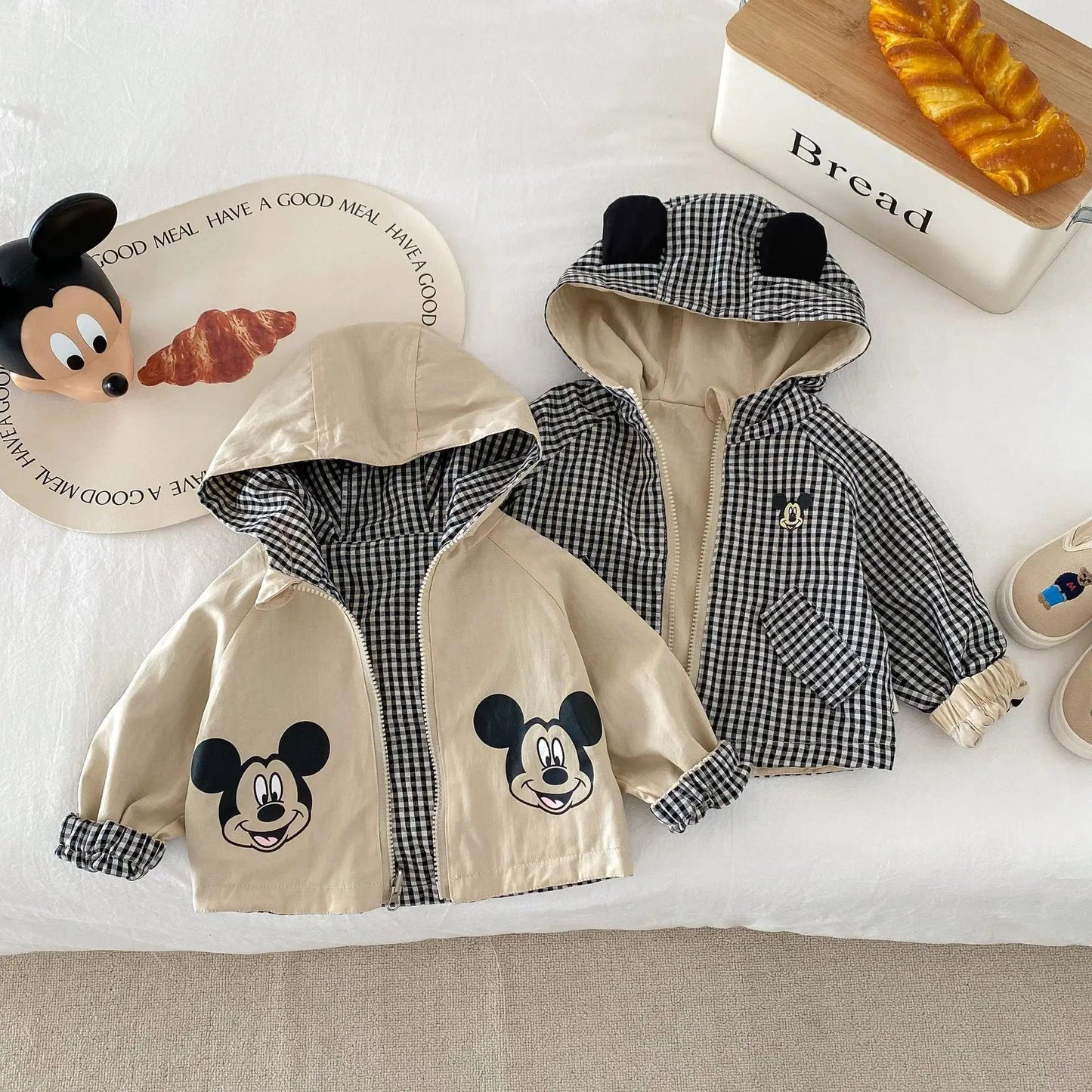 Children's 2 - Sides Mickey Mouse Jacket - Ewapi