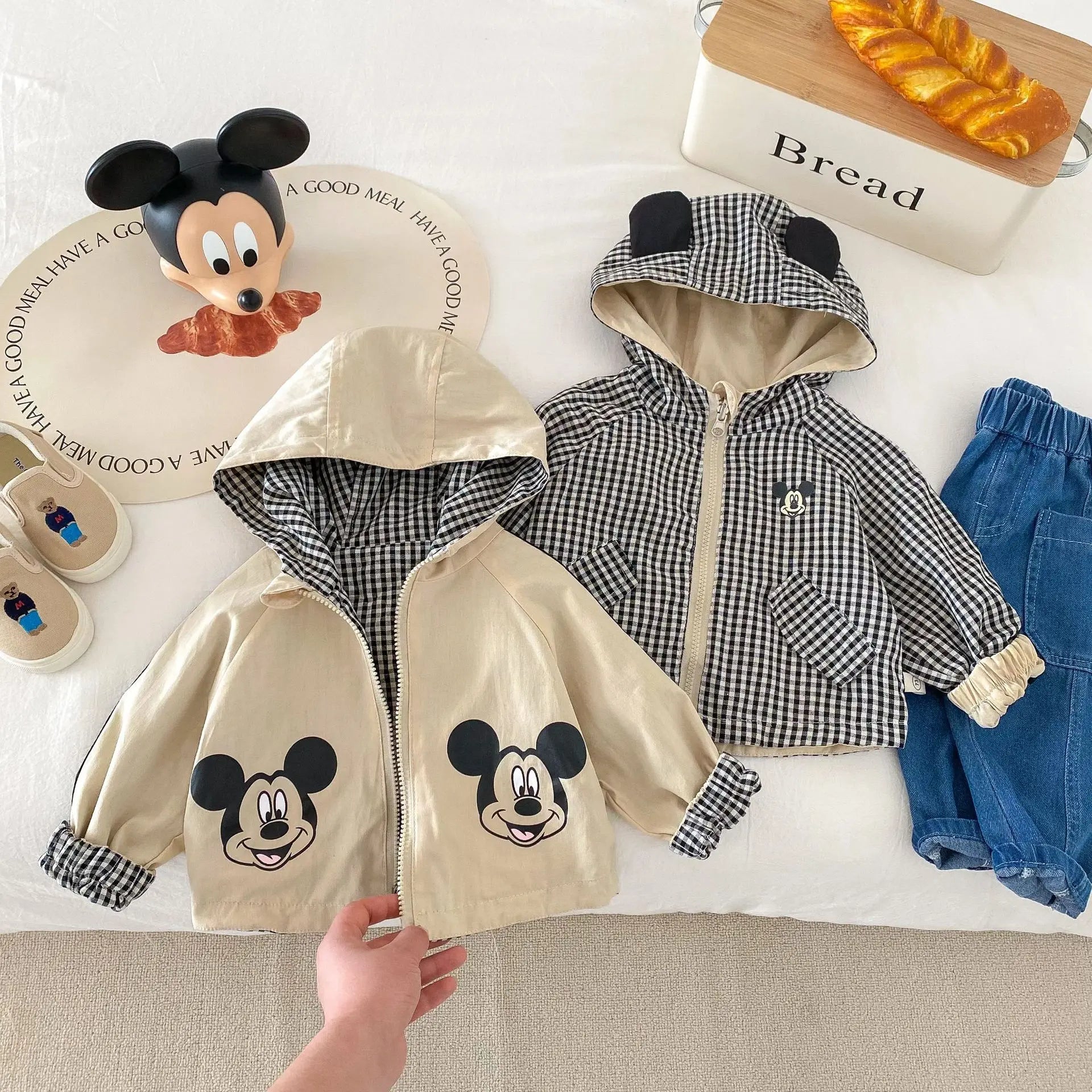 Children's 2 - Sides Mickey Mouse Jacket - Ewapi