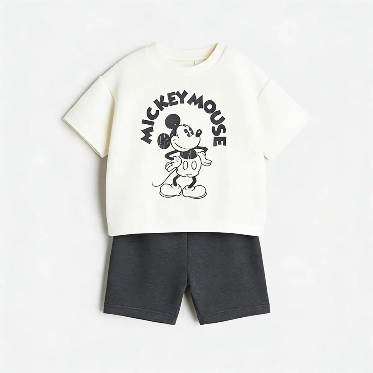 Children's Cartoon T-Shirt and Shorts Set - Ewapi
