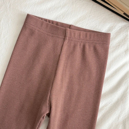 Children's Cotton Bouquet Embroidery Sweatshirt & Elastic Pants Set - Ewapi