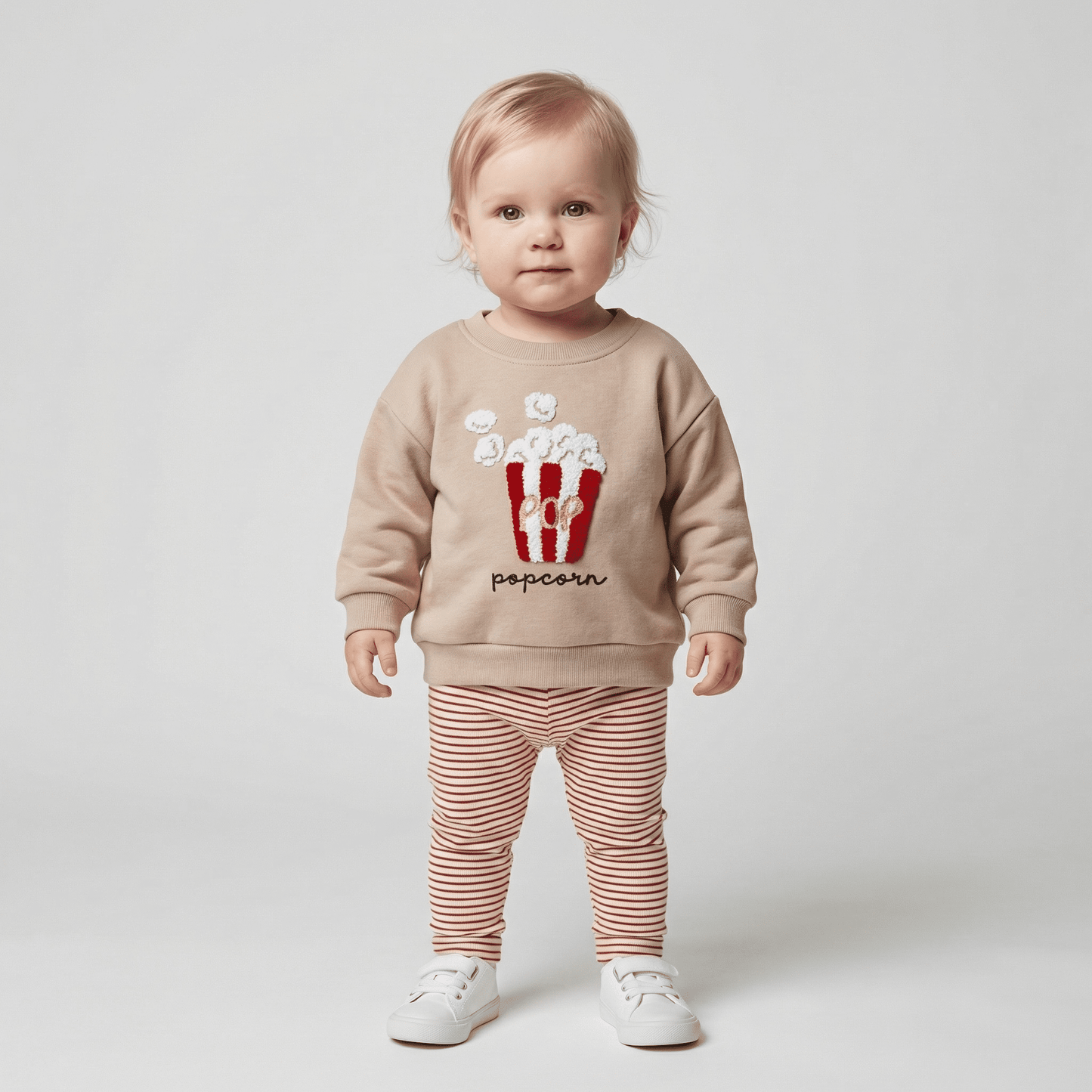 Children's Cozy Two - Piece Outfit Set – Soft Top & Matching Bottoms - Ewapi