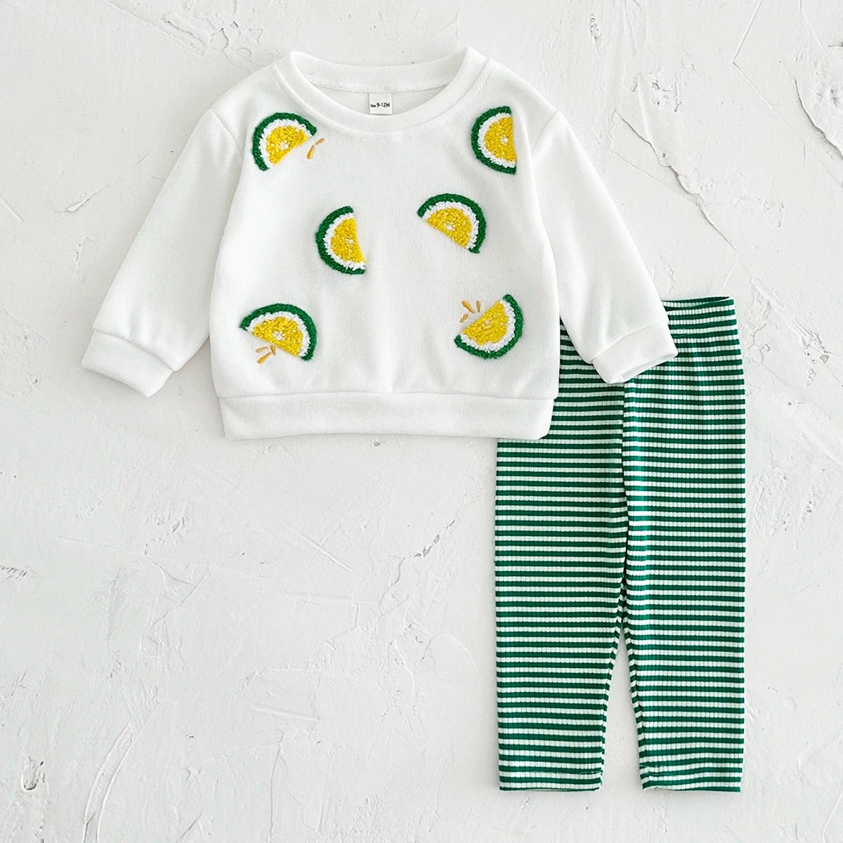 Children's Cozy Two - Piece Outfit Set – Soft Top & Matching Bottoms - Ewapi