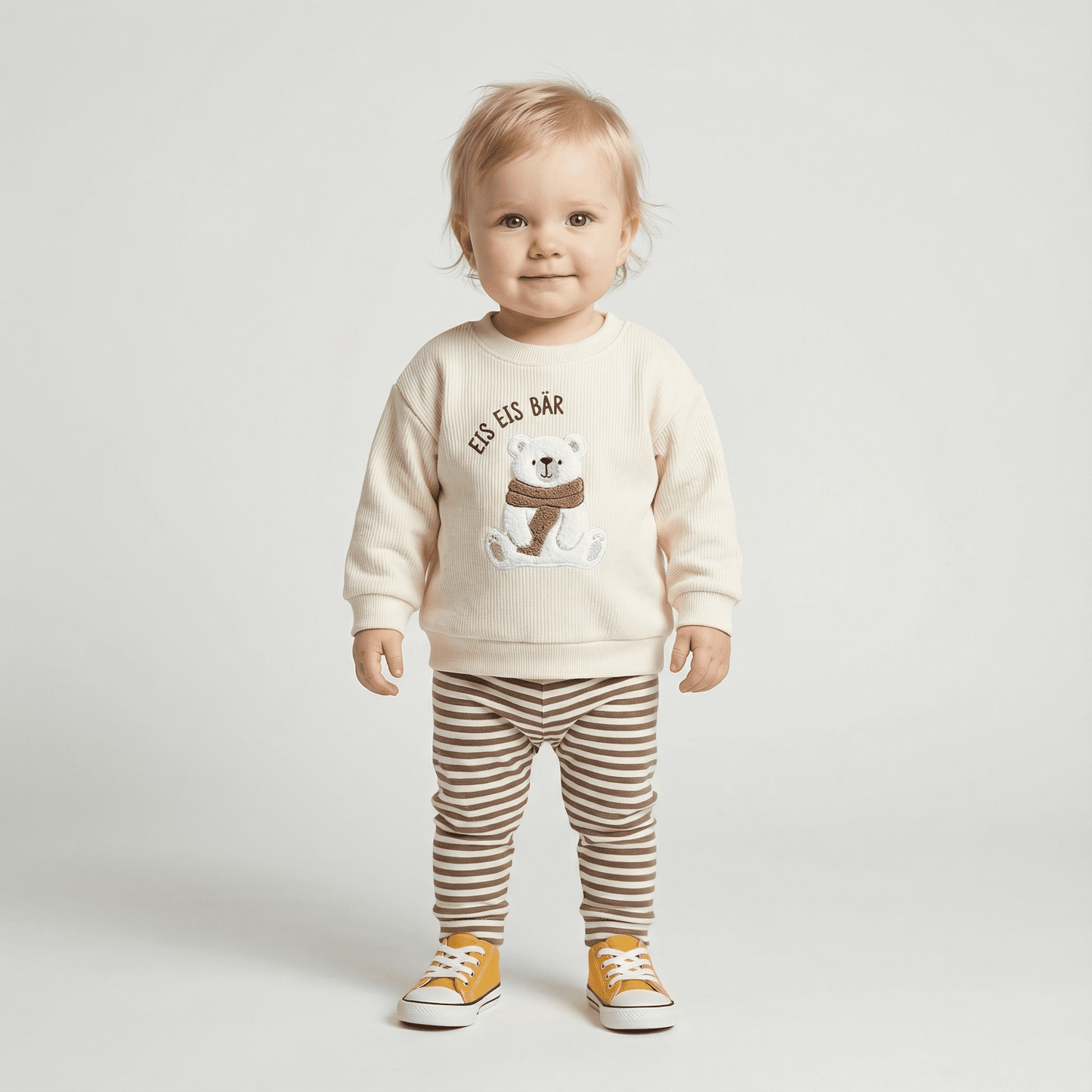Children's Cozy Two - Piece Outfit Set – Soft Top & Matching Bottoms - Ewapi
