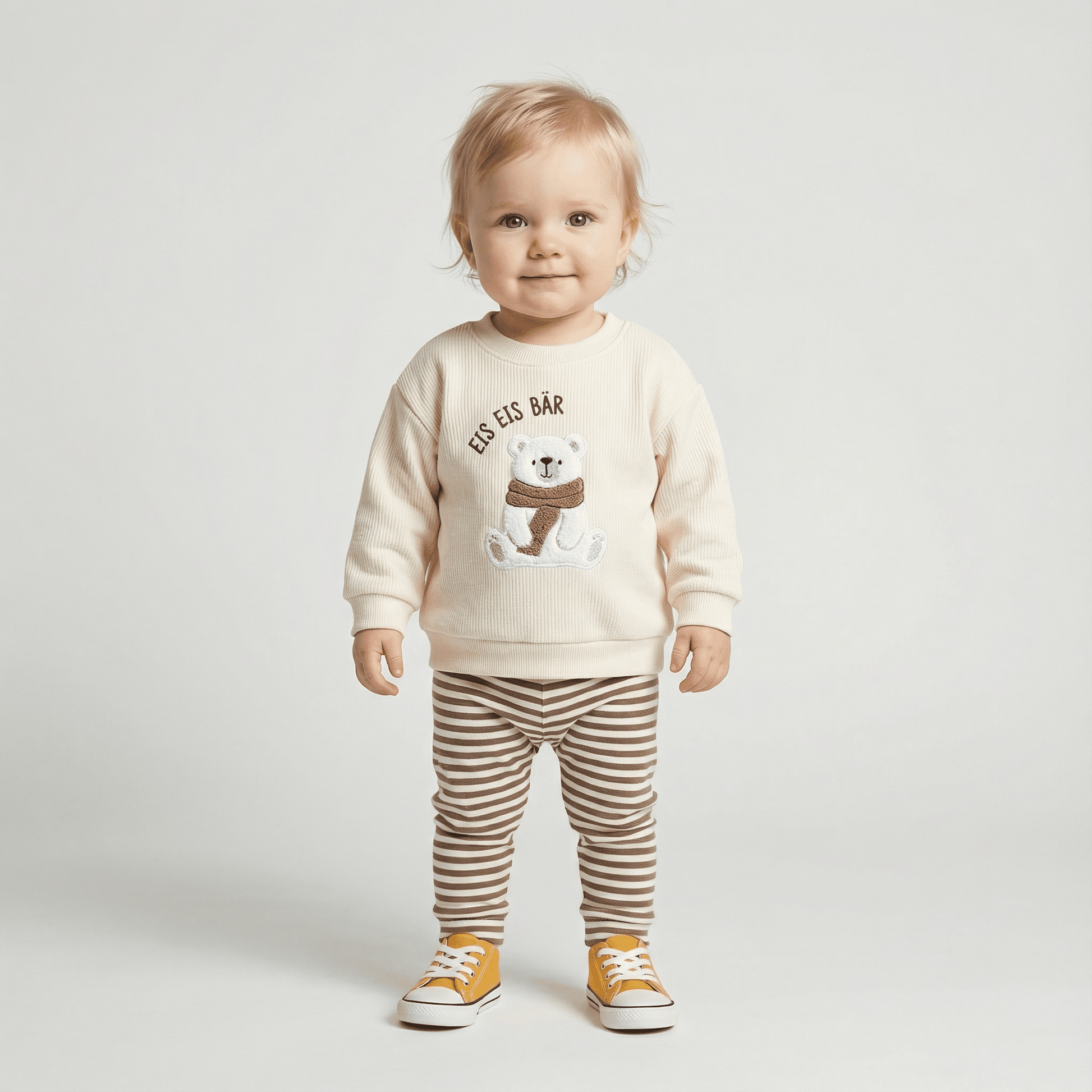 Children's Cozy Two - Piece Outfit Set – Soft Top & Matching Bottoms - Ewapi