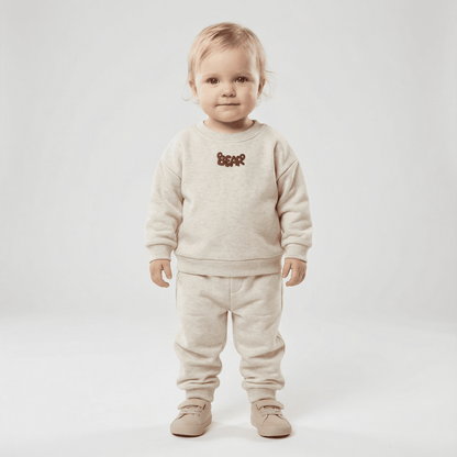 Children's Cozy Two - Piece Outfit Set – Soft Top & Matching Bottoms - Ewapi