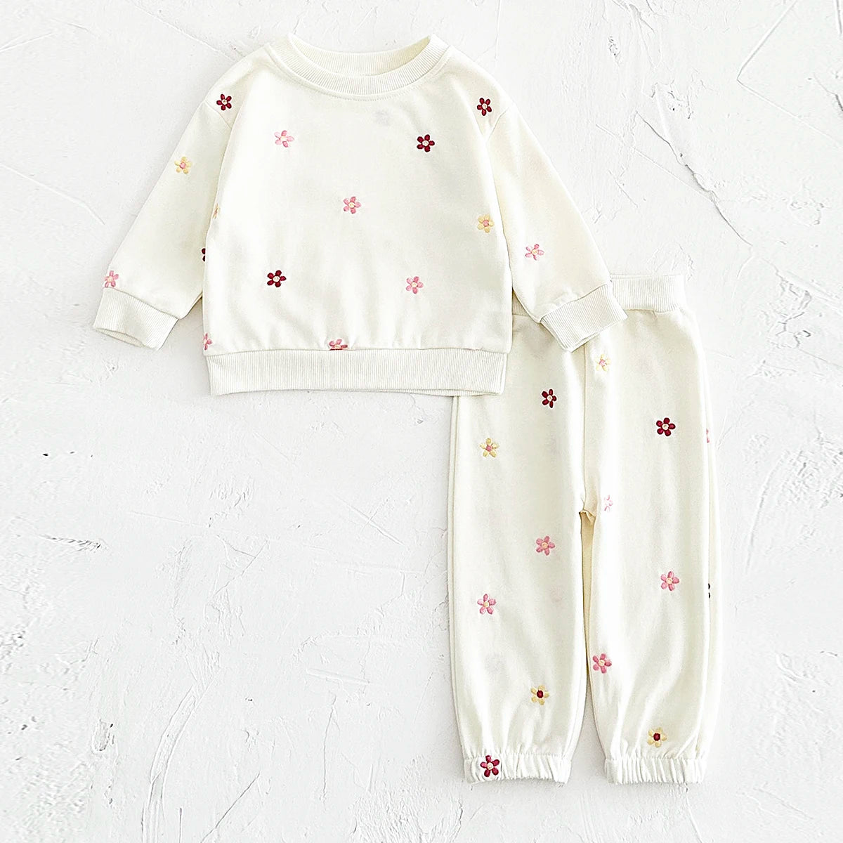 Children's Cozy Two - Piece Outfit Set – Soft Top & Matching Bottoms - Ewapi