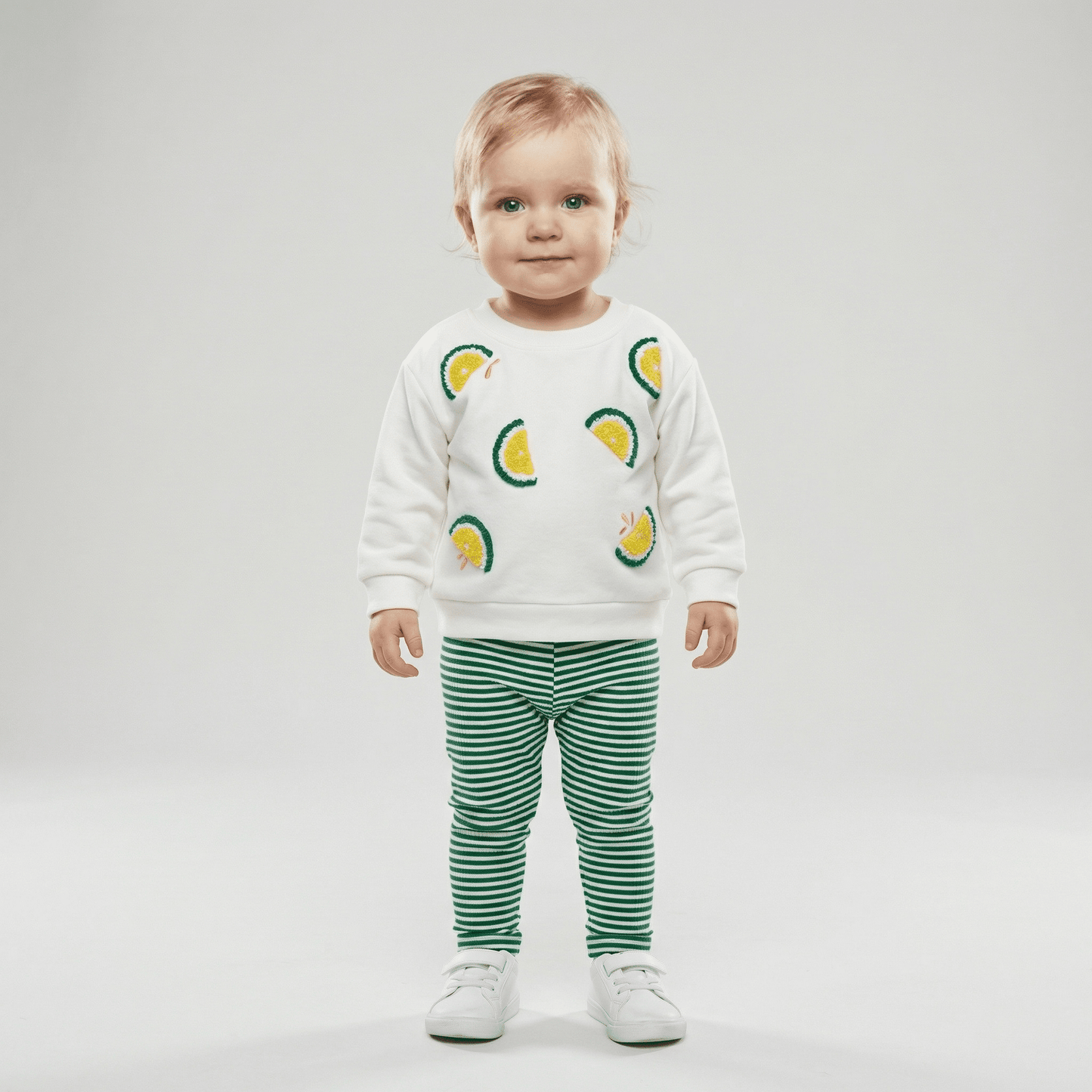 Children's Cozy Two - Piece Outfit Set – Soft Top & Matching Bottoms - Ewapi