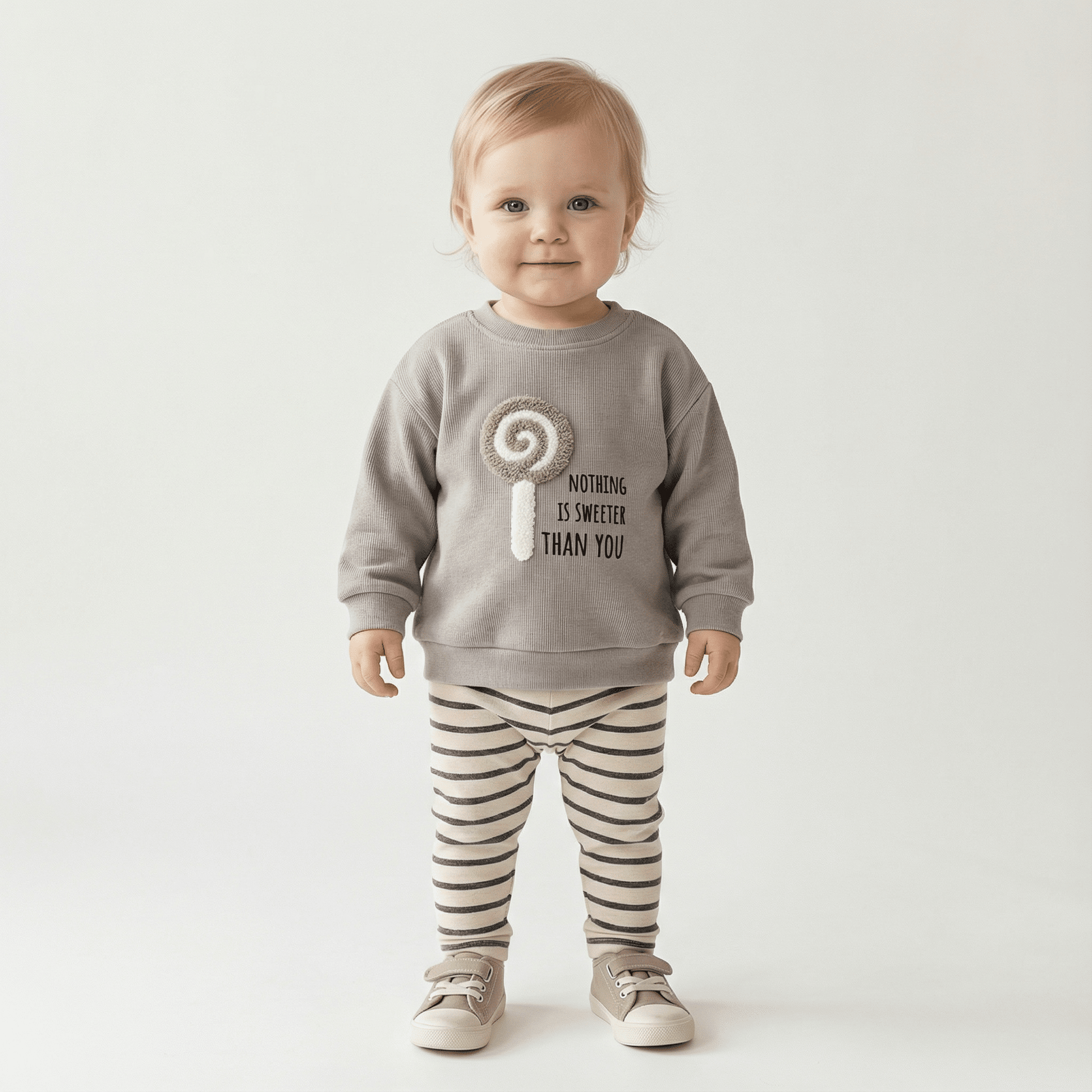 Children's Cozy Two - Piece Outfit Set – Soft Top & Matching Bottoms - Ewapi