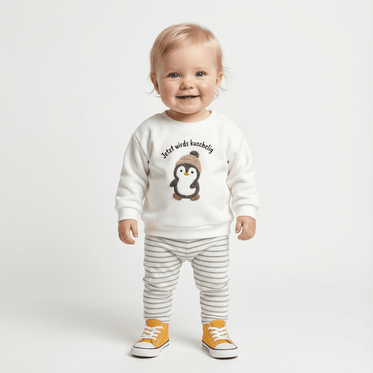 Children's Cozy Two - Piece Outfit Set – Soft Top & Matching Bottoms - Ewapi