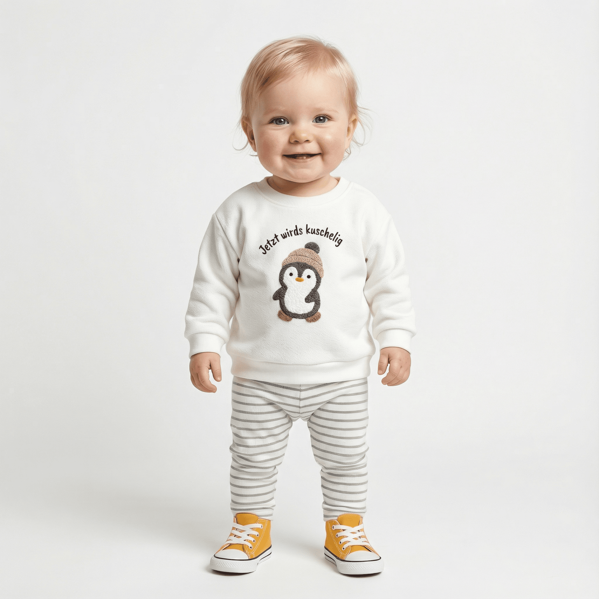 Children's Cozy Two - Piece Outfit Set – Soft Top & Matching Bottoms - Ewapi