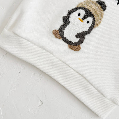 Children's Cozy Two - Piece Outfit Set – Soft Top & Matching Bottoms - Ewapi