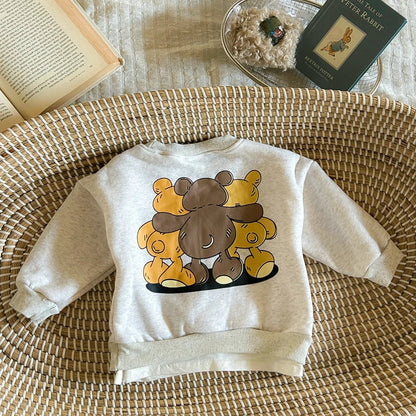 Children's Cozy Two - Piece Outfit Set – Soft Top & Matching Bottoms - Ewapi