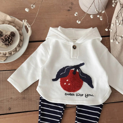 Children's Cozy Two - Piece Outfit Set – Soft Top & Matching Bottoms - Ewapi