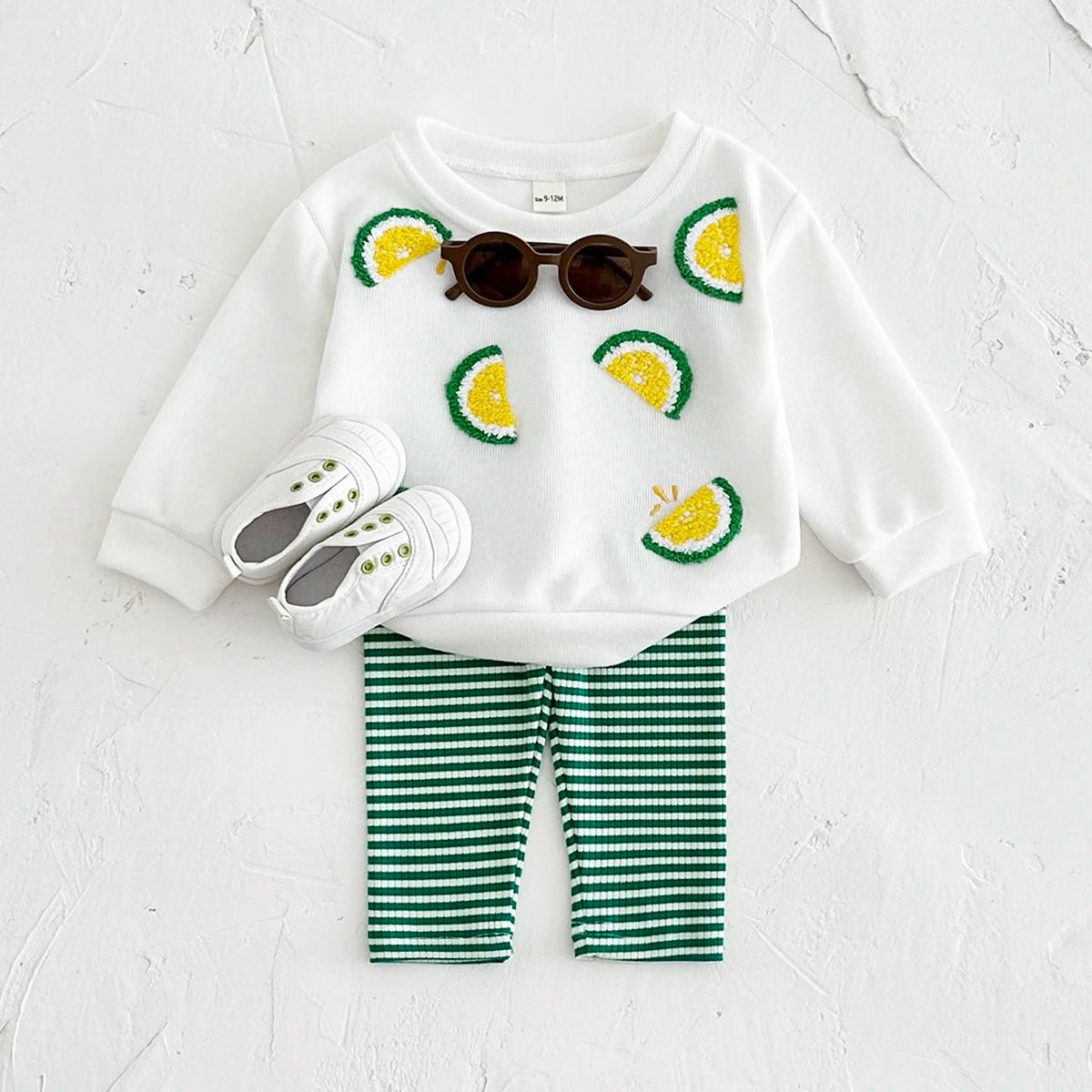 Children's Cozy Two - Piece Outfit Set – Soft Top & Matching Bottoms - Ewapi