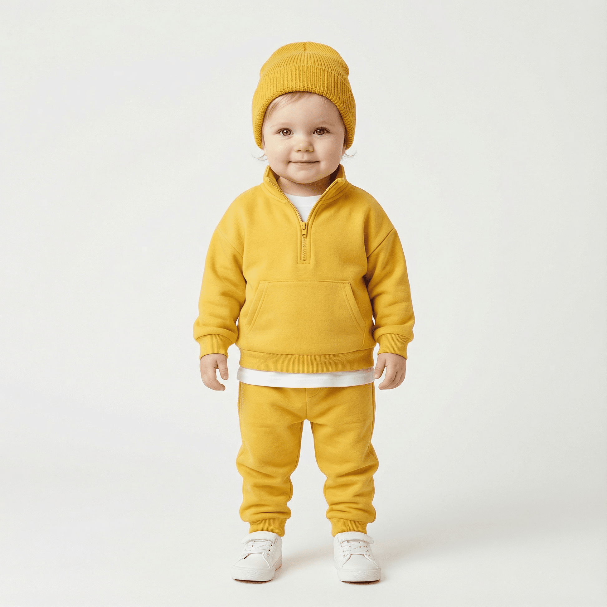 Children's Cozy Two - Piece Outfit Set – Soft Top & Matching Bottoms - Ewapi