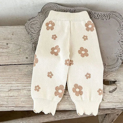 Children's Knitted Pullover Shirt & Pants Set - Ewapi